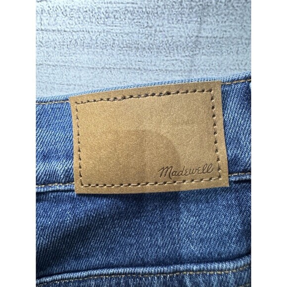 Madewell The Perfect Vintage Straight Jean Womens Size 30P NEW Jeans Whiskering - Picture 5 of 12